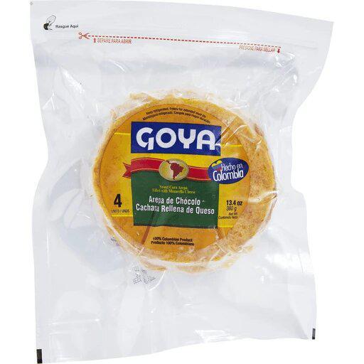 Arepas de Choclo rellenas de Queso GOYA | 4 unidades