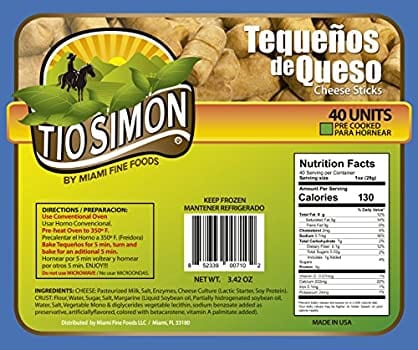 Tequeños de Queso