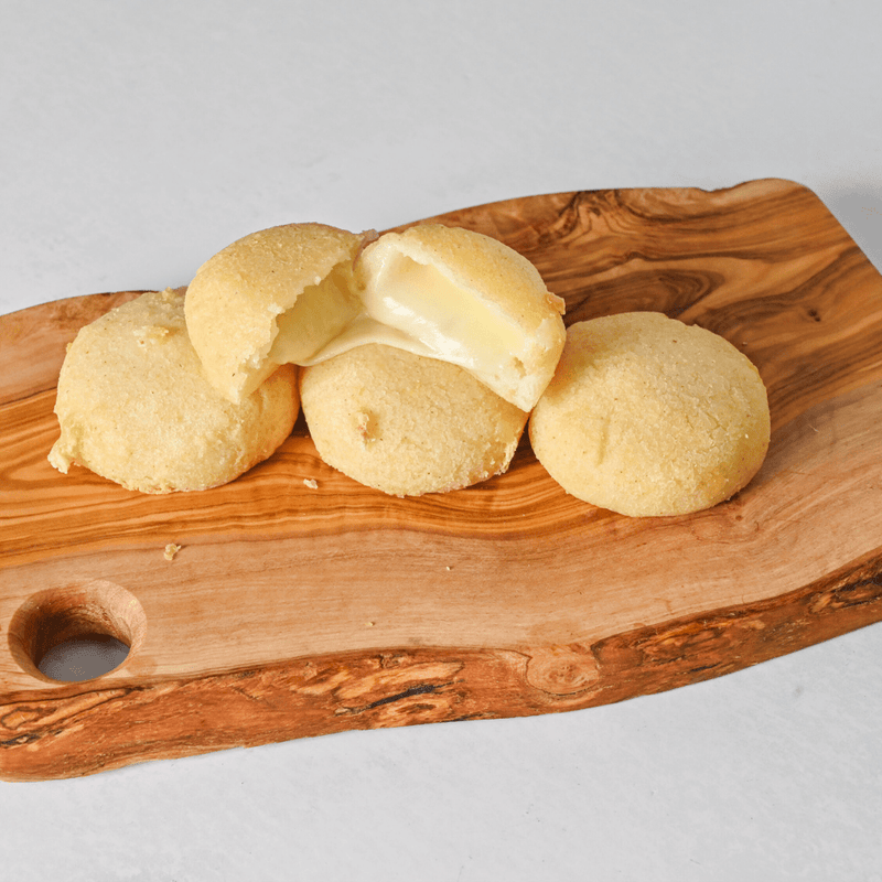 Arepas rellenas de Queso Gouda