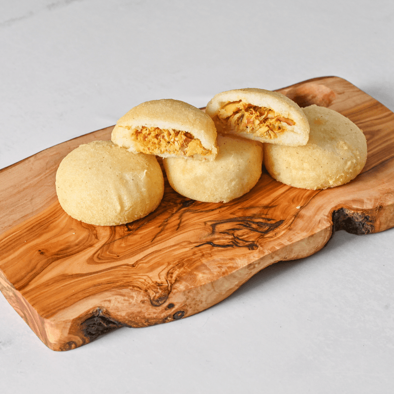 Arepas rellenas de Pollo